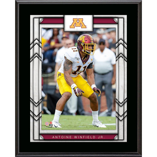 Antoine Winfield Minnesota Golden Gophers 10.5'' x 13'' Sublimated Player Plaque