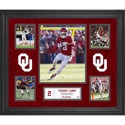 CeeDee Lamb Oklahoma Sooners Framed 5-Photo Collage