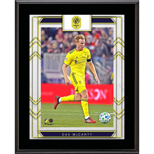 Dax McCarty Nashville SC 10.5'' x 13'' Sublimated Player Plaque