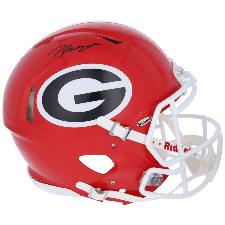 D'Andre Swift Georgia Bulldogs Autographed Riddell Speed Authentic Helmet