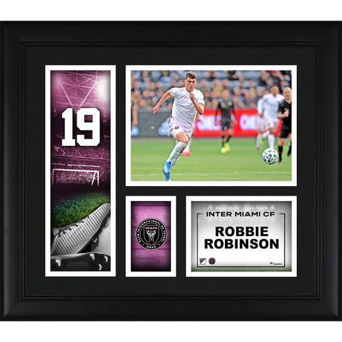 Robbie Robinson Inter Miami CF Framed 15'' x 17'' Player Core Collage