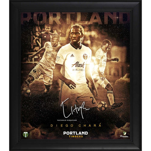 Diego Chara Portland Timbers Framed 15'' x 17'' Stars of the Game Collage - Facsimile Signature