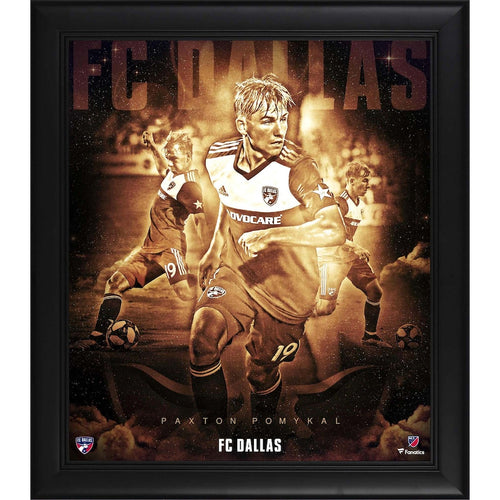 Paxton Pomykal FC Dallas Framed 15'' x 17'' Stars of the Game Collage - Facsimile Signature