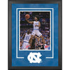 Coby White North Carolina Tar Heels Deluxe Framed Autographed 16'' x 20'' Finger Roll Photograph