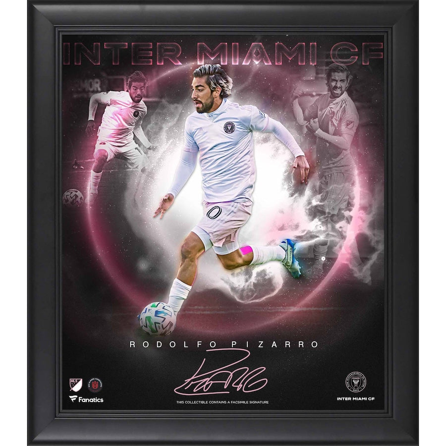 Rodolfo Pizarro Inter Miami CF Framed 15'' x 17'' Stars of the Game Collage - Facsimile Signature