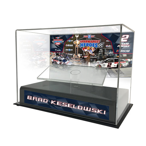 Brad Keselowski 2020 Food City Supermarket Heroes 500 Champion 1:24 Die Cast Display Case with Sublimated Plate