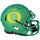 Justin Herbert Oregon Ducks Autographed Riddell Green Apple Speed Mini Helmet