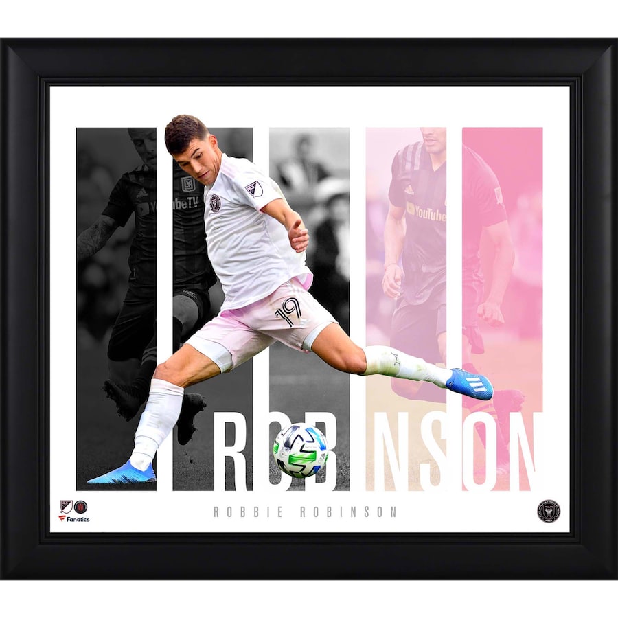 Robbie Robinson Inter Miami CF Framed 15'' x 17'' Player Panel Collage