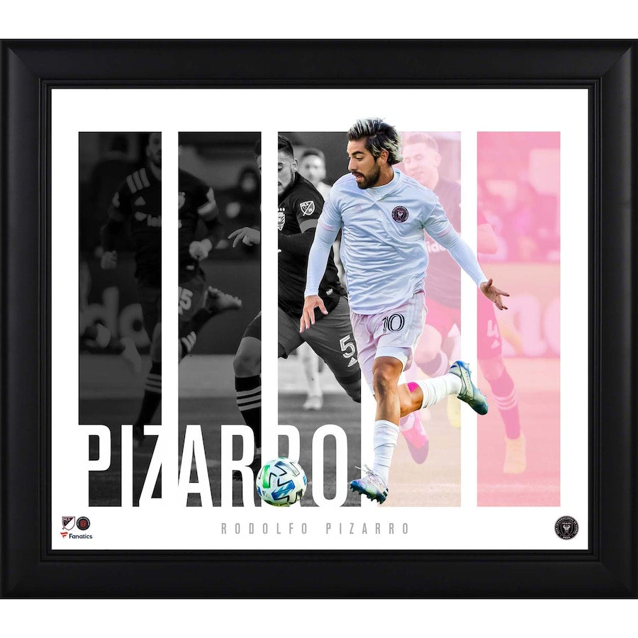 Rodolfo Pizarro Inter Miami CF Framed 15'' x 17'' Player Panel Collage