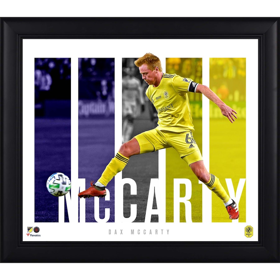 Dax McCarty Nashville SC Framed 15'' x 17'' Player Panel Collage