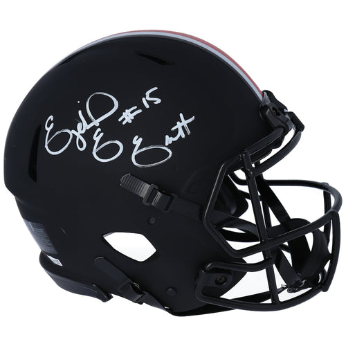 Ezekiel Elliott Ohio State Buckeyes Autographed Riddell Eclipse Alternate Authentic Helmet