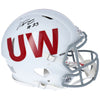 Jonathan Taylor Wisconsin Badgers Autographed Riddell Throwback Speed Authentic Helmet