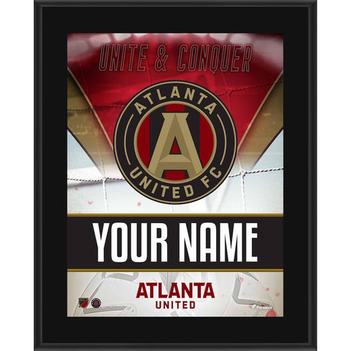Atlanta United FC 10.5'' x 13'' Personalized Sublimated Team Logo Plaque