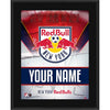 New York Red Bulls 10.5'' x 13'' Personalized Sublimated Team Logo Plaque