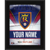 Real Salt Lake 10.5'' x 13'' Personalized Sublimated Team Logo Plaque