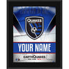 San Jose Earthquakes 10.5'' x 13'' Personalized Sublimated Team Logo Plaque