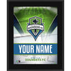Seattle Sounders FC 10.5'' x 13'' Personalized Sublimated Team Logo Plaque