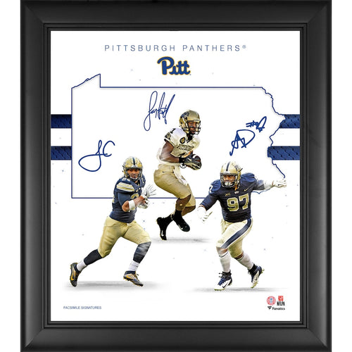 Pittsburgh Panthers Framed 15'' x 17'' Franchise Foundations Collage