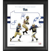 Pittsburgh Panthers Framed 15'' x 17'' Franchise Foundations Collage