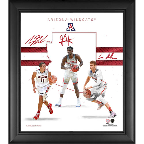 Arizona Wildcats Framed 15'' x 17'' Franchise Foundations Collage