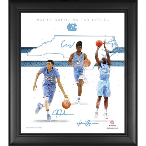 North Carolina Tar Heels Framed 15'' x 17'' Franchise Foundations Collage