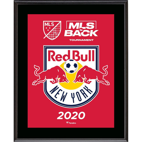 New York Red Bulls Unsigned 10.5'' x 13'' 2020 MLS is Back Tournament Sublimated Plaque