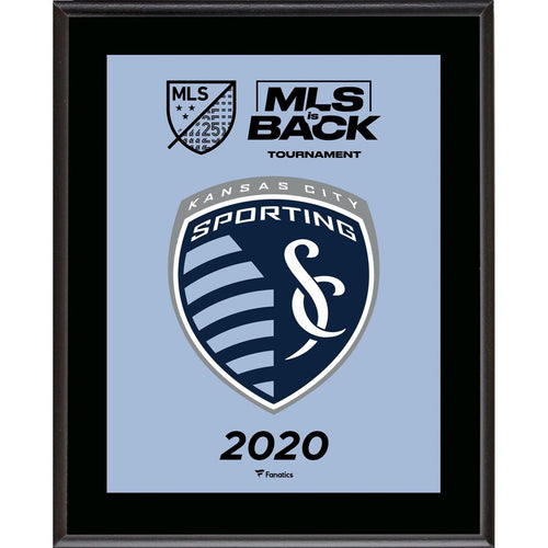 Sporting Kansas City Unsigned 10.5'' x 13'' 2020 MLS is Back Tournament Sublimated Plaque
