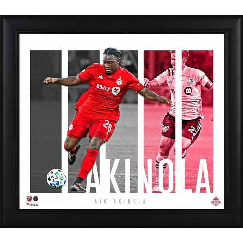Ayo Akinola Toronto FC Framed 15'' x 17'' Player Panel Collage