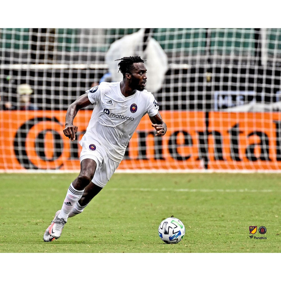 C.J. Sapong Chicago Fire Unsigned MLS is Back Dribbling Photograph