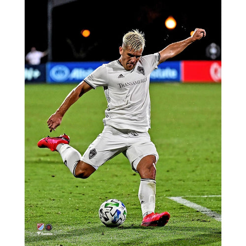 Diego Rubio Colorado Rapids Unsigned MLS is Back Shooting Photograph