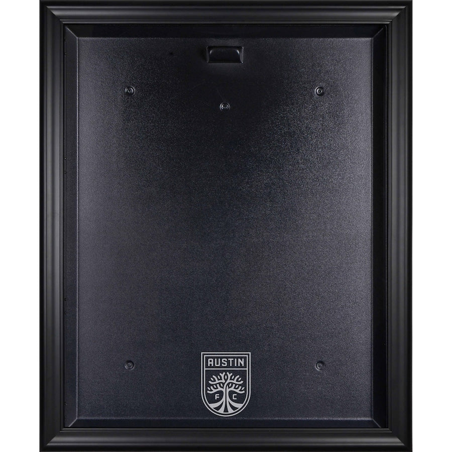 Austin FC Black Framed Team Logo Jersey Display Case