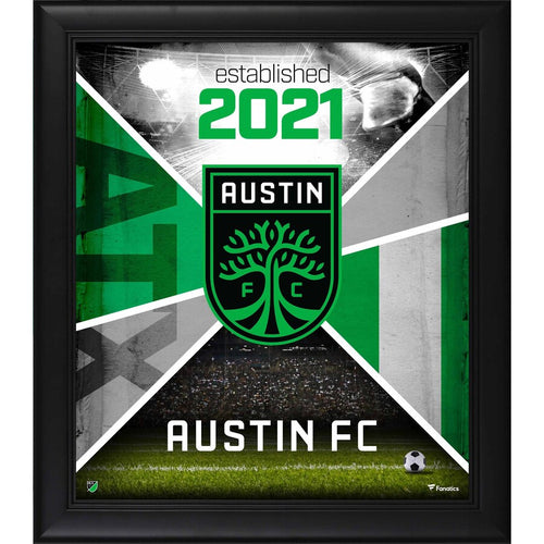 Austin FC Framed 15'' x 17'' Team Impact Collage