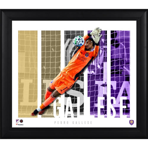 Pedro Gallese Orlando City SC Framed 15'' x 17'' Player Panel Collage