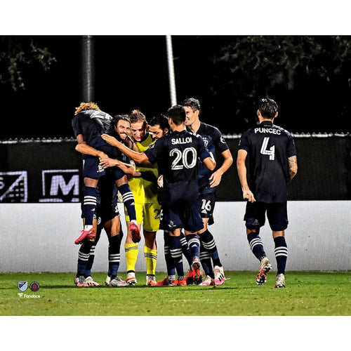 Sporting Kansas City Unsigned MLS is Back Round of 16 Penalty Kick Win Celebration Photograph