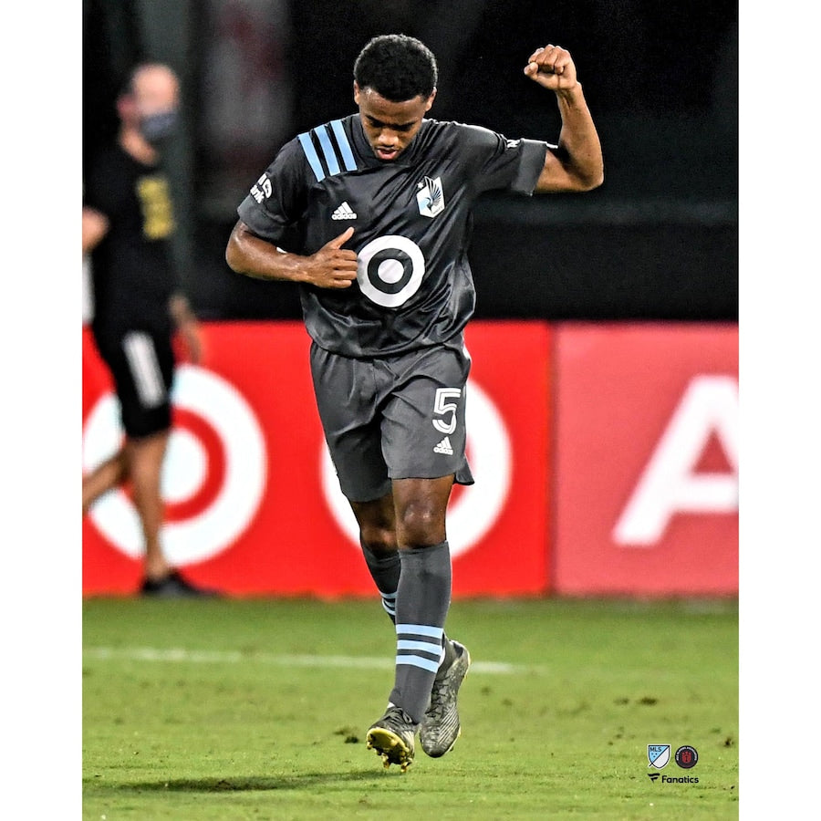 Jacori Hayes Minnesota United FC Unsigned MLS is Back Quarter Finals Goal Celebration Photograph