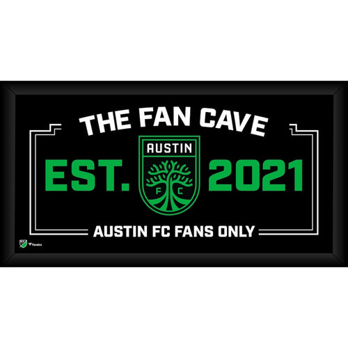 Austin FC Framed 10'' x 20'' Fan Cave Collage