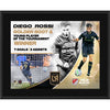 Diego Rossi LAFC Unsigned 10.5'' x 13'' 2020 MLS is Back Golden Boot & Young Player of the Tournament Winner Sublimated Plaque