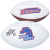 Leighton Vander Esch Boise State Broncos Autographed White Panel Football