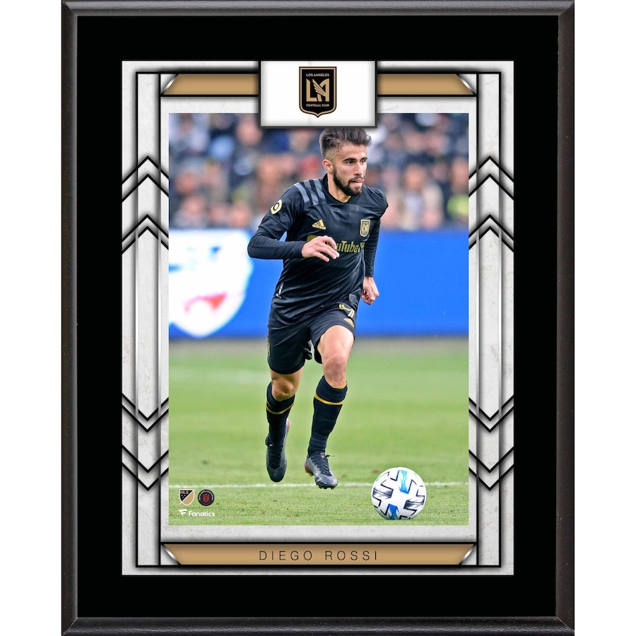Diego Rossi LAFC 10.5'' x 13'' Sublimated Player Plaque