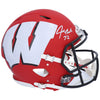 Joe Thomas Wisconsin Badgers Autographed Riddell AMP Alternate Speed Authentic Helmet