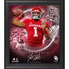 Jalen Hurts Oklahoma Sooners Framed 15'' x 17'' Stars of the Game Collage - Facsimile Signature