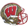 Jonathan Taylor Wisconsin Badgers Autographed Riddell Camo Alternate Speed Authentic Helmet