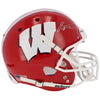 Jonathan Taylor Wisconsin Badgers Autographed Schutt Scarlet Replica Helmet