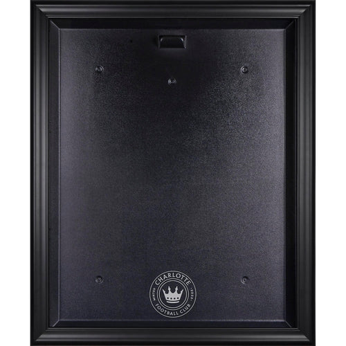 Charlotte FC Black Framed Team Logo Jersey Display Case