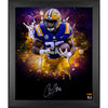 Clyde Edwards-Helaire LSU Tigers Framed Autographed 20'' x 24'' In Focus Photograph
