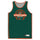 Miami Hurricanes Team-Issued #35 Green Reversible Jersey from the Basketball Program - Size XL+2