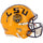Patrick Queen LSU Tigers Autographed Riddell Speed Authentic Helmet with ''19 Champs'' Inscription