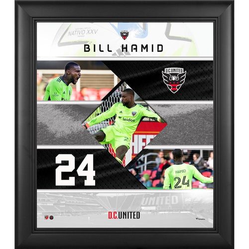 Bill Hamid D.C. United Framed 15'' x 17'' Stitched Stars Collage