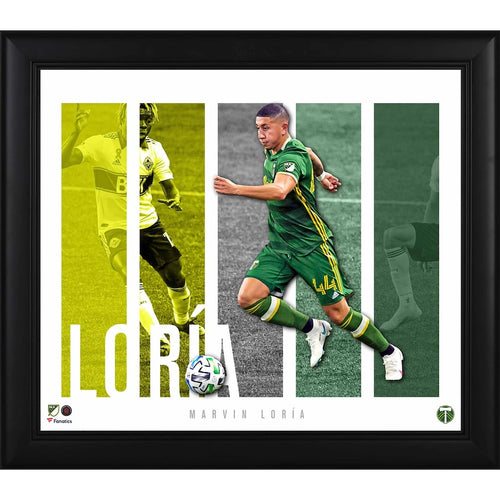 Marvin Loria Portland Timbers Framed 15'' x 17'' Player Panel Collage