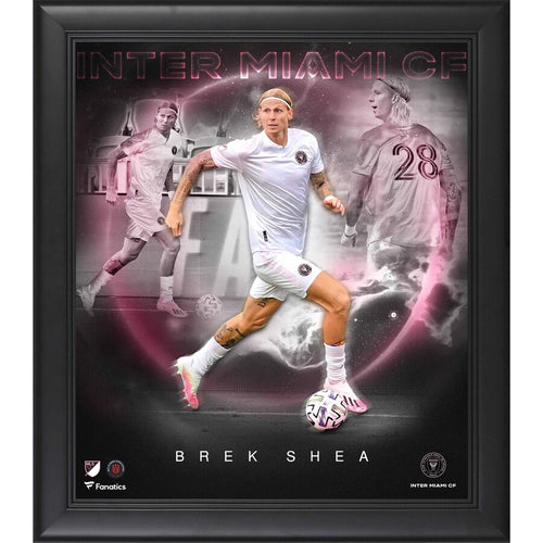 Brek Shea Inter Miami CF Framed 15'' x 17'' Stars of the Game Collage - Facsimile Signature